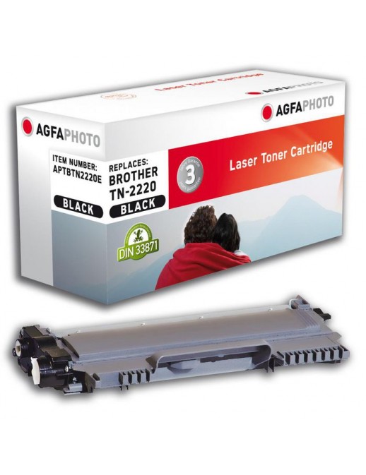 APTBTN2220E APTBTN2220E AgfaPhoto 2600 pages, Black TN2220, TN-2220, APTBTN2220E