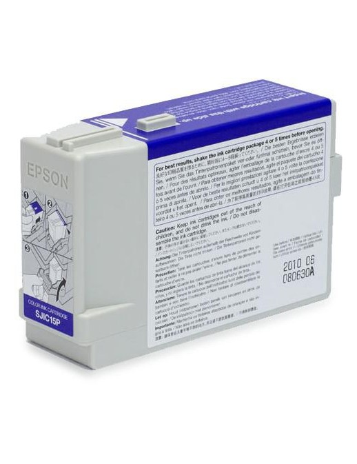 C33S020464 C33S020464 Epson SJIC15P(CMY): Ink cartridge for ColorWorks C3400 and TM-C610 (CMY)