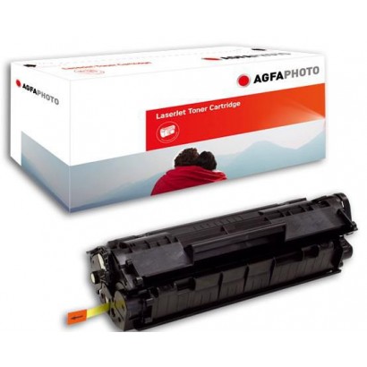 APTHP12AE APTHP12AE AgfaPhoto Q2612A, Black, Toner for HP printers Q2612A / EP-703, APTHP12AE