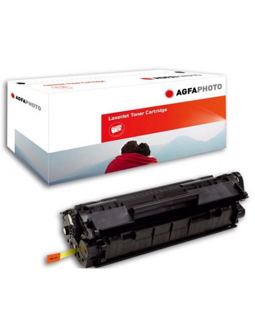 APTHP12AE APTHP12AE AgfaPhoto Q2612A, Black, Toner for HP printers Q2612A / EP-703, APTHP12AE