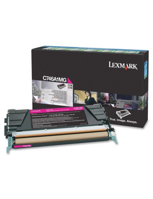C746A1MG C746A1MG Lexmark C746, C748 Magenta Return Program Toner Cartridge 32IC746A1MG