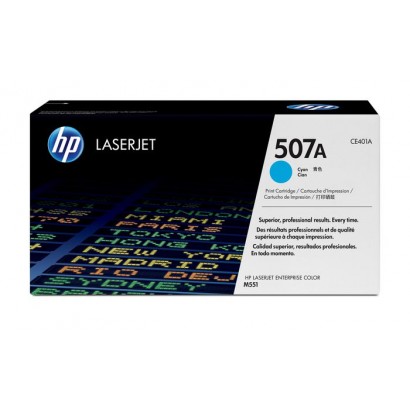 CE401A CE401A HP 507A Cyan Original LaserJet Toner Cartridge 649500