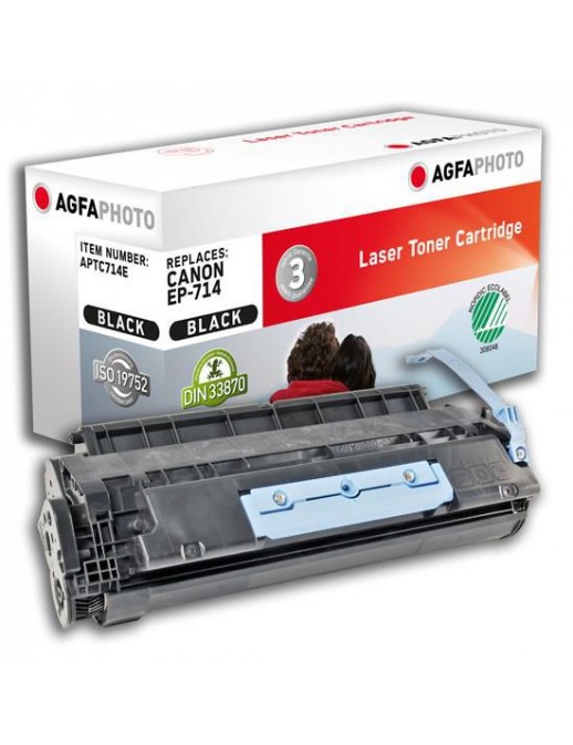 APTC714E APTC714E AgfaPhoto 4500 page yield, f/Canon, Black