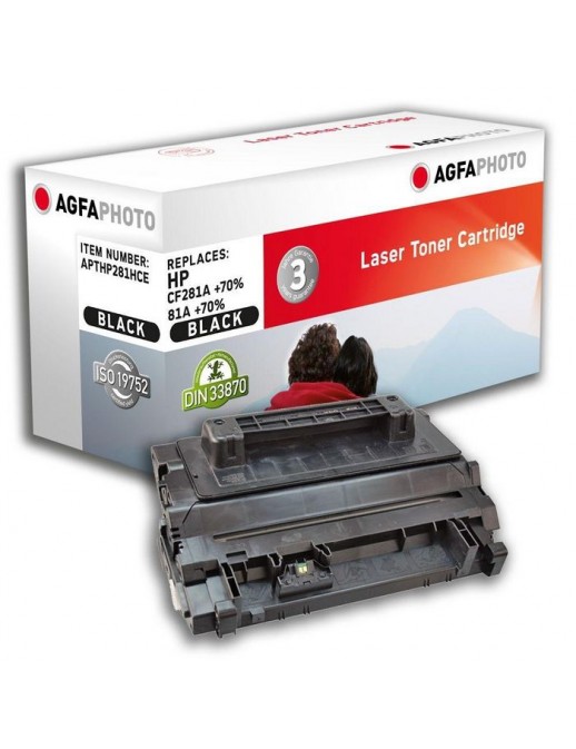 APTHP281HCE APTHP281HCE AgfaPhoto Toner Cartridge for HP LaserJet Enterprise M604, 18000 pages, Black