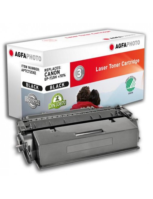 APTC715XE APTC715XE AgfaPhoto 12000 page yield, f/Canon, Black