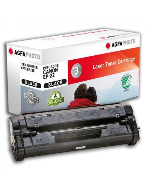 APTCEP22E APTCEP22E AgfaPhoto 2500 page yield, f/Canon, Black