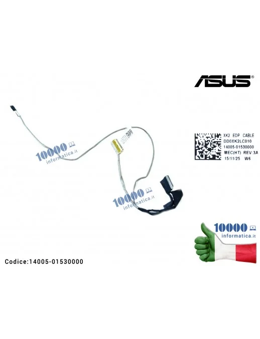 14005-01530000 Cavo Flat LCD ASUS X205 X205T X205A F205T F205TA X205TA XK2 EDP DD0XK2LC010 14005-01530000