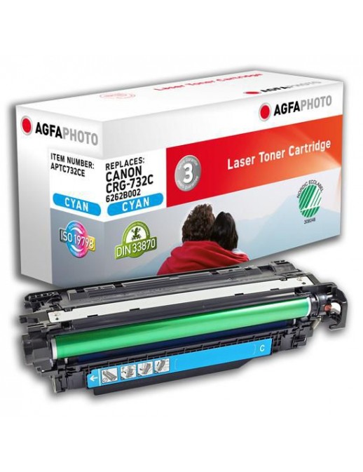 APTC732CE APTC732CE AgfaPhoto 6400 page yield, f/Canon, Cyan