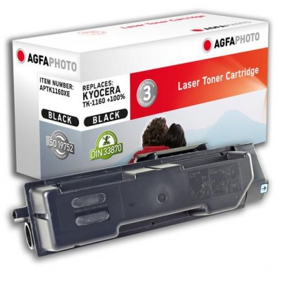 APTK1160XE APTK1160XE AgfaPhoto Toner Cartridge for Kyocera ECOSYS P2040dn, Black, 14400 pages