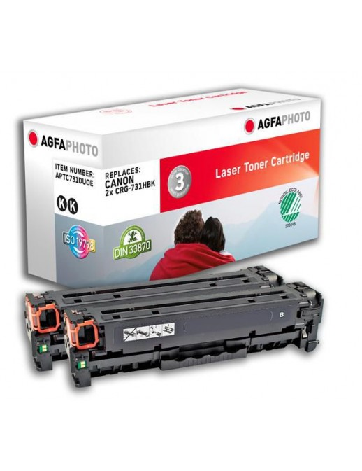APTC731DUOE APTC731DUOE AgfaPhoto Toner 2x Black