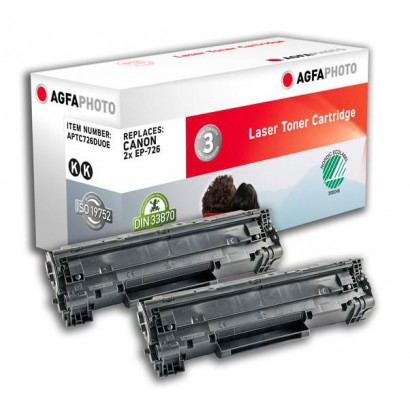 APTC726DUOE APTC726DUOE AgfaPhoto Toner 2x Black