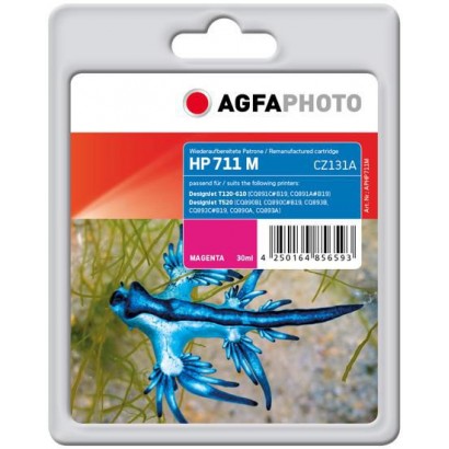 APHP711M APHP711M AgfaPhoto Magenta, 30ml, HP DesignJet T120/T520