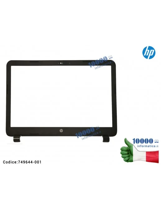 749644-001 Cornice Display Bezel LCD HP 15-G 15-R 15T 245 G3 250 G3 255 G3 256 G3 749644-001 AP14D000220 AP14D000230