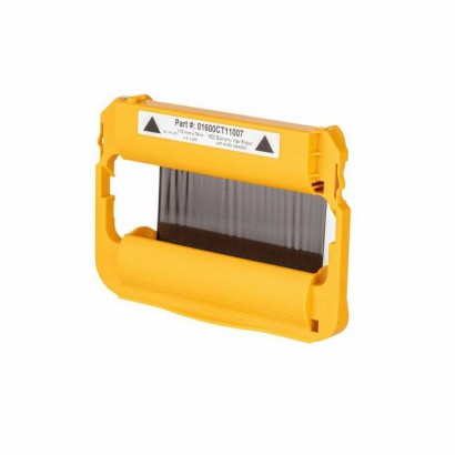 01600CT11007 01600CT11007 Zebra Wax Ribbon, 110mmx74m (4.33inx242ft), 1600 Standard, cartridge ,6/box