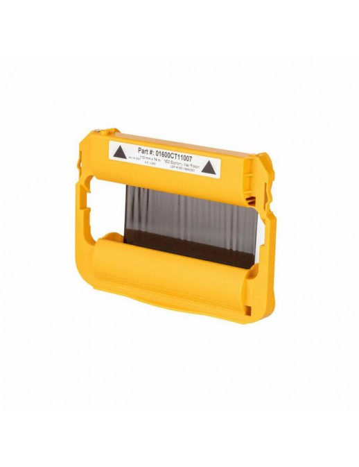 01600CT11007 01600CT11007 Zebra Wax Ribbon, 110mmx74m (4.33inx242ft), 1600 Standard, cartridge ,6/box