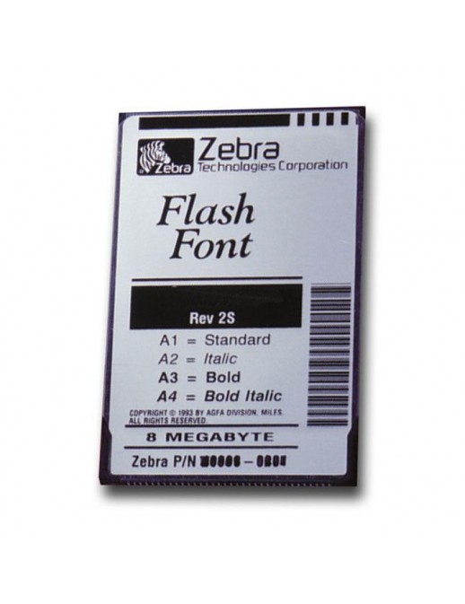 77842 77842 Zebra Font Pack