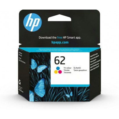 C2P06AE C2P06AE HP 62 Tri-Color Original Ink Cartridge