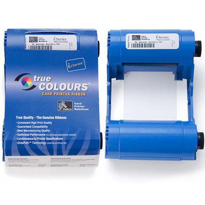 800017-248 800017-248 Zebra Color Ribbon YMCKOK, Eco cartridge, 165 images, w/ 1 cleaning roller, f/ P1xxi printers 800015-94...