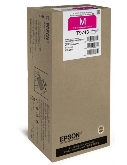 C13T97430N C13T97430N Epson Ink Cartridge 1 Pc(S) Original Magenta