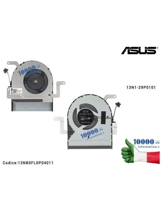 13NB0FL0P04011 Ventola Fan GPU ASUS VivoBook N580V N580VD N580VN X580V X580VD X580V X580VN X580G X580GD 13N1-29P0101