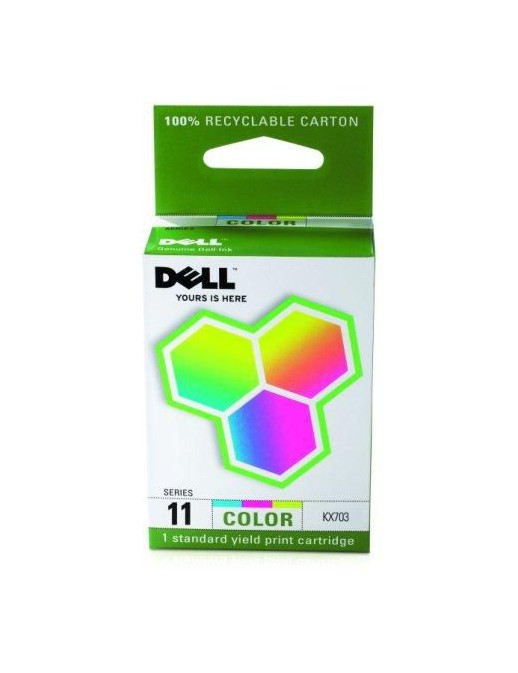 DX516 DX516 Dell Color Ink f/ Dell, Standard Capacity 0DX516