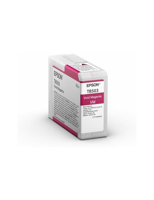 C13T85030N C13T85030N Epson T8503 Ink Cartridge 1 Pc(S) Original Vivid Magenta