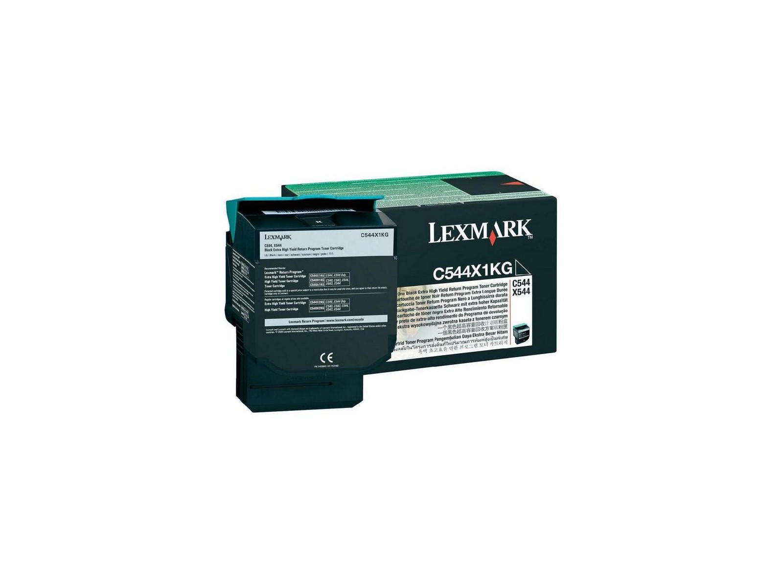 0C544X1KG 0C544X1KG Lexmark C544X1Kg Toner Cartridge Original Black