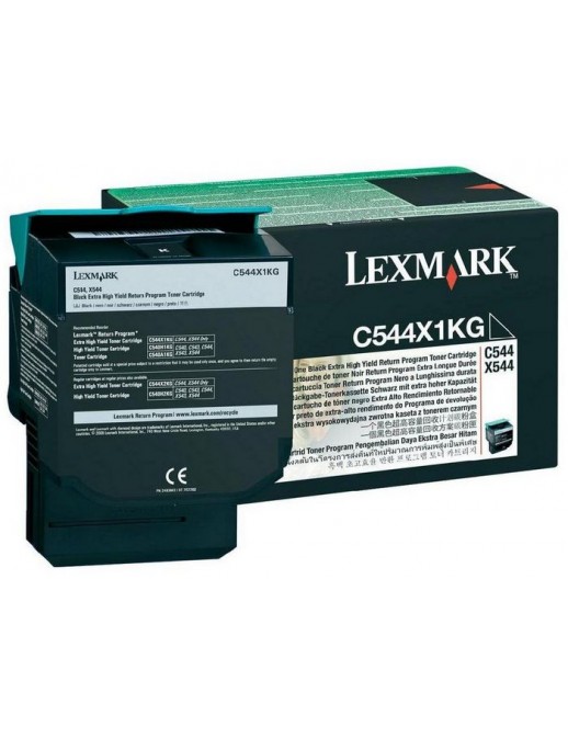 0C544X1KG 0C544X1KG Lexmark C544X1Kg Toner Cartridge Original Black