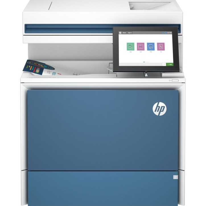 6QN29A HP Laserjet Color Enterprise Mfp 5800Dn Printer, Print, Copy, Scan, Fax (Optional), Automatic Document Feeder Optional Hi