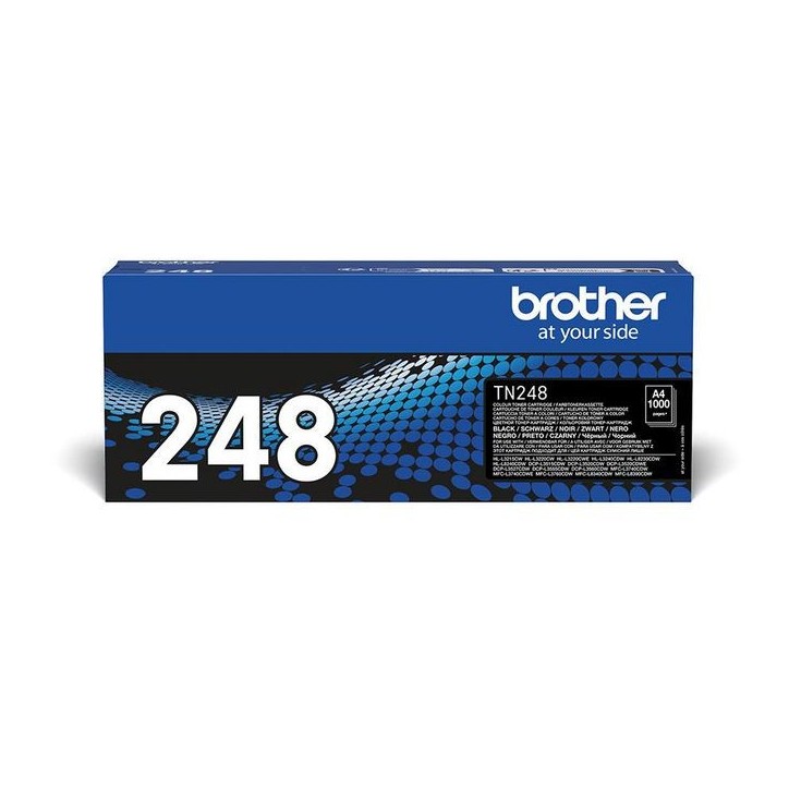 TN248BK Brother TN-248BK Toner Cartridge 1000 pagine