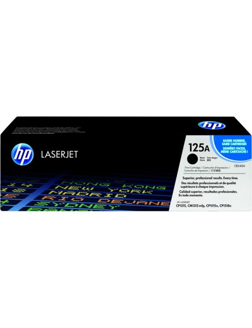 CB540A-RFB CB540A-RFB HP 125A Black Original LaserJet Toner Cartridge