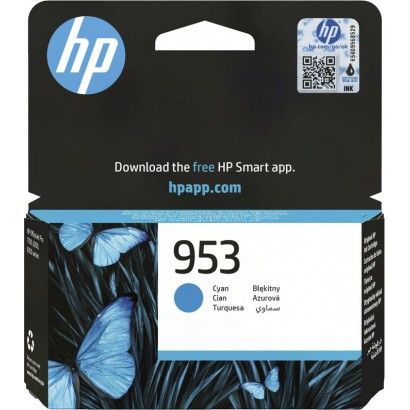 F6U12AE#BGY F6U12AEBGY HP 953 Cyan Original Ink Cartridge