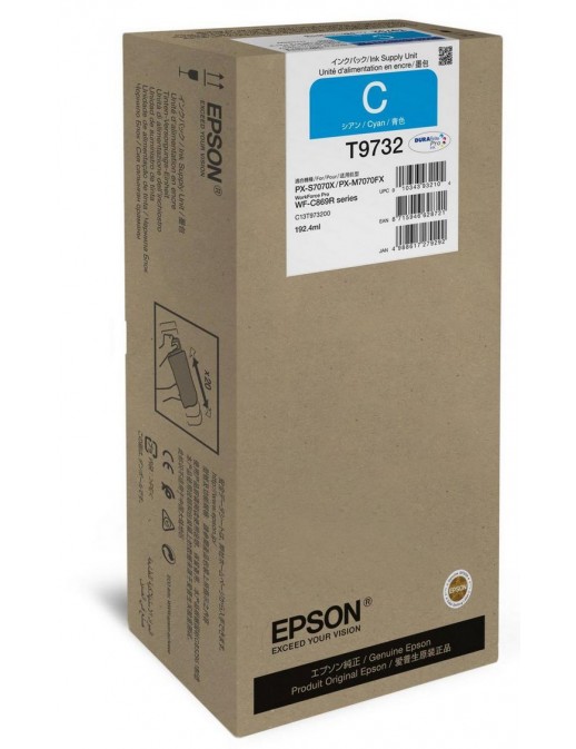 C13T97320N C13T97320N Epson Ink Cartridge 1 Pc(S) Original Cyan