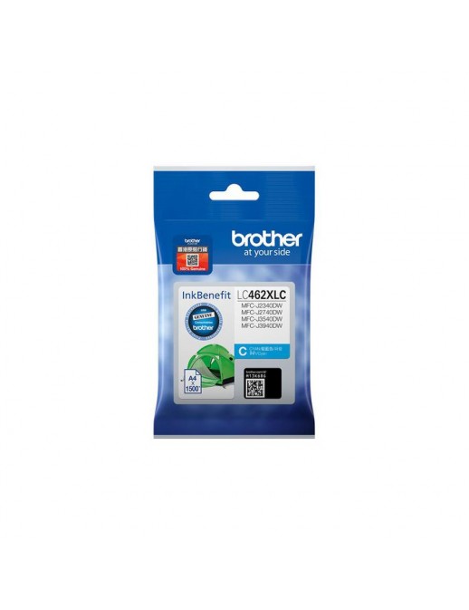 LC462XLC LC462XLC Brother Ink Cartridge 1 Pc(S) Original High (Xl) Yield Cyan