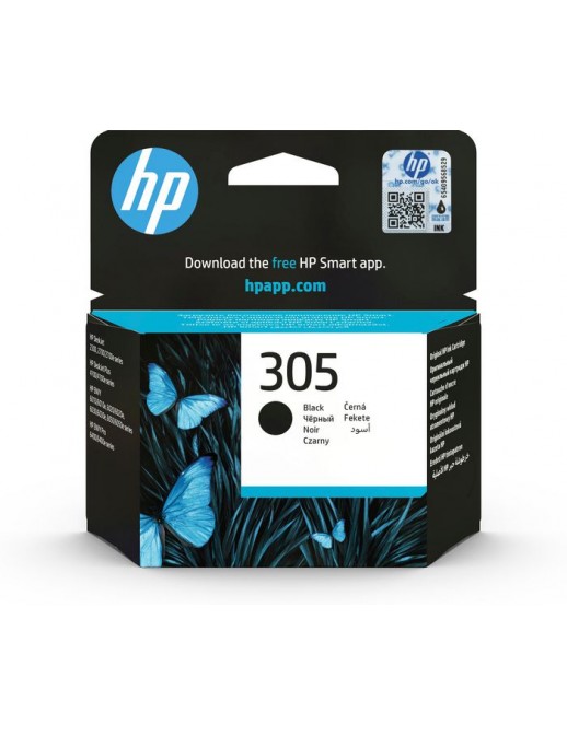 3YM61AE#UUQ 3YM61AEUUQ HP 305 Black Original Ink Cartridge