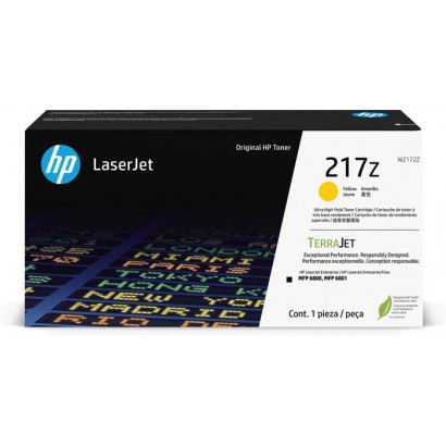 W2172Z W2172Z HP 217Z Ultra High Yield Yellow Original Laserjet Toner Cartridge