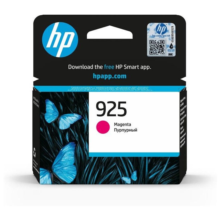 4K0V7PE HP 925 Magenta Original Ink Cartridge