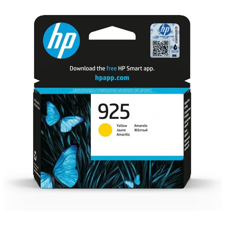4K0V8PE HP 925 Yellow Original Ink Cartridge