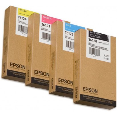 C13T612400 C13T612400 Epson Singlepack Yellow T612400 220 ml