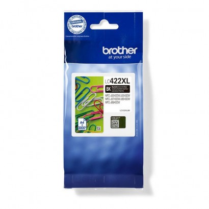LC422XLBK LC422XLBK Brother Lc-422Xlbk Ink Cartridge 1 Pc(S) Original High (Xl) Yield Black