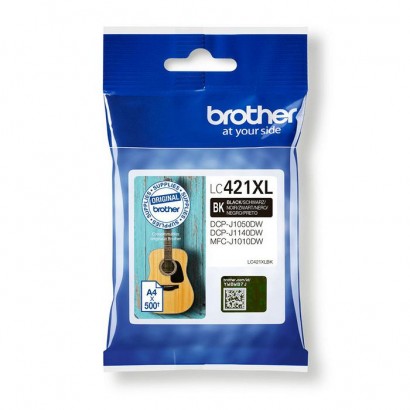 LC421XLBK LC421XLBK Brother Lc-421Xlbk Ink Cartridge 1 Pc(S) Original High (Xl) Yield Black