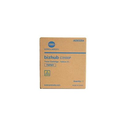 A0X5254 A0X5254 Konica Minolta Tnp-50Y Toner Cartridge 1 Pc(S) Original Yellow