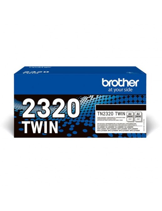 TN2320TWIN TN2320TWIN Brother TN2320 TWIN TONER FOR DLL - MOQ 3