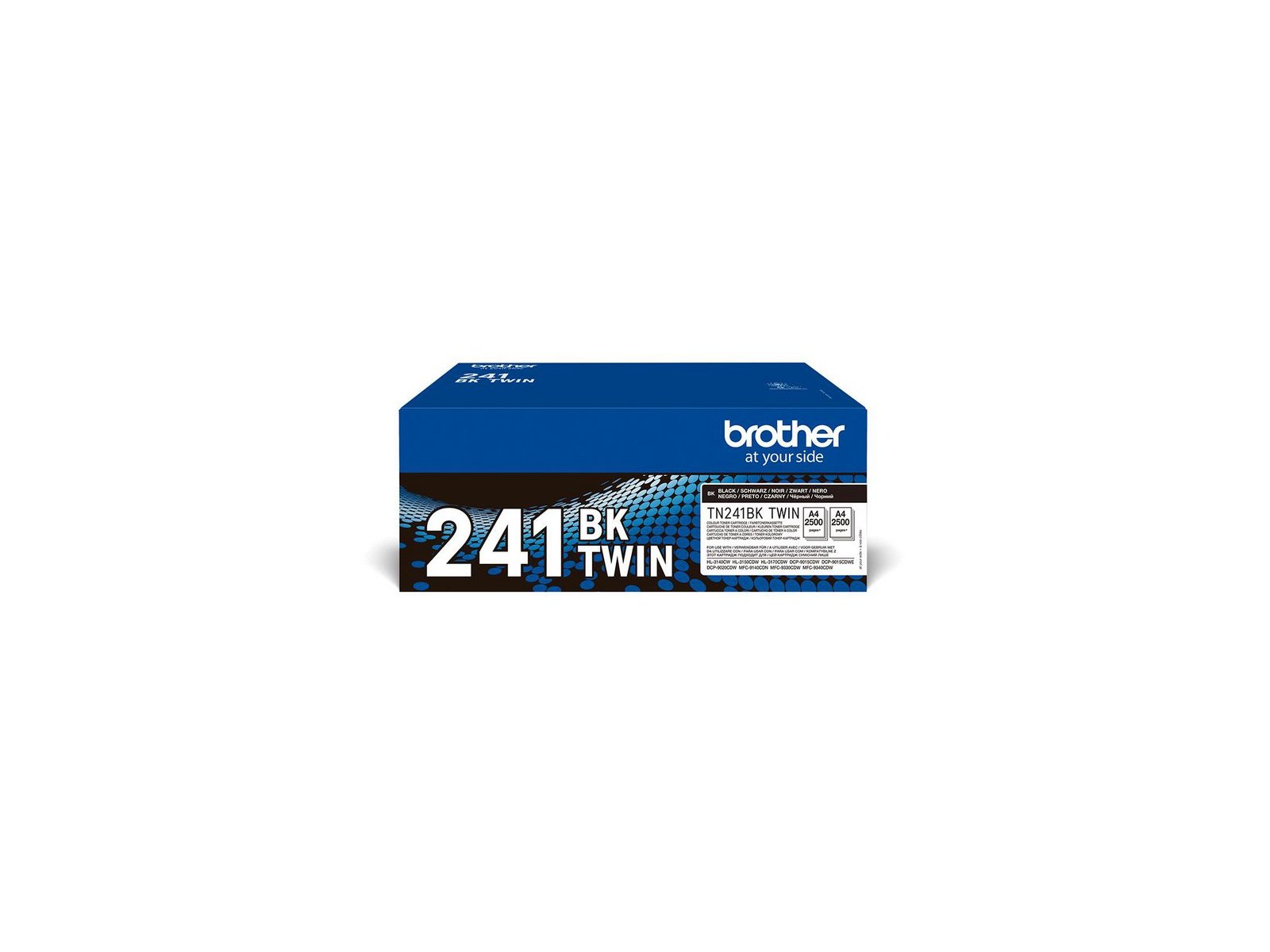 TN241BKTWIN TN241BKTWIN Brother TN241BK TWIN TONER FOR DCL - MOQ 4