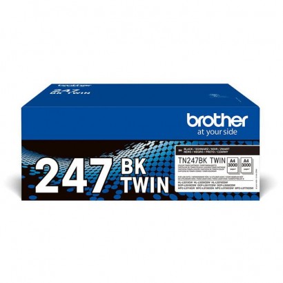 TN247BKTWIN TN247BKTWIN Brother TN247BK TWIN TONER FOR ECL