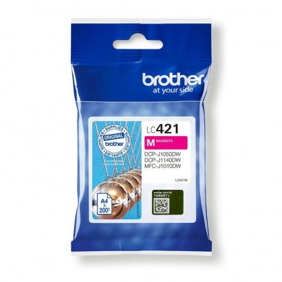 LC421M LC421M Brother Lc-421M Ink Cartridge 1 Pc(S) Original Magenta