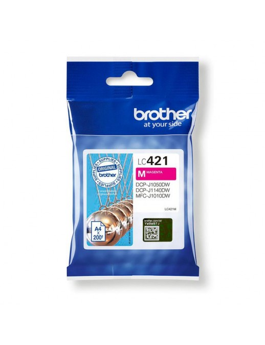 LC421M LC421M Brother Lc-421M Ink Cartridge 1 Pc(S) Original Magenta