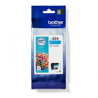 LC424C LC424C Brother Lc-424C Ink Cartridge 1 Pc(S) Original Cyan