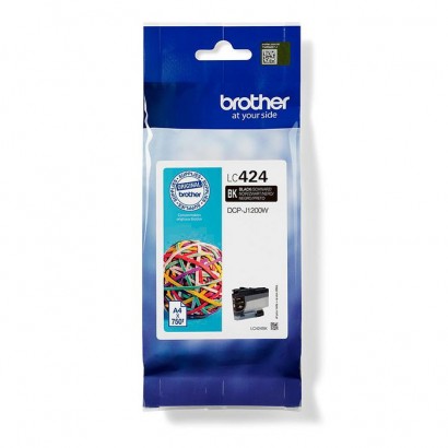 LC424BK LC424BK Brother Lc-424Bk Ink Cartridge 1 Pc(S) Original Black