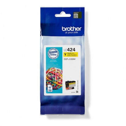 LC424Y LC424Y Brother Lc-424Y Ink Cartridge 1 Pc(S) Original Yellow